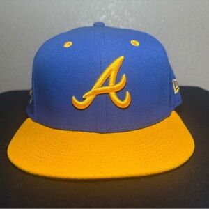 New Era Royal Blue and Yellow Hat